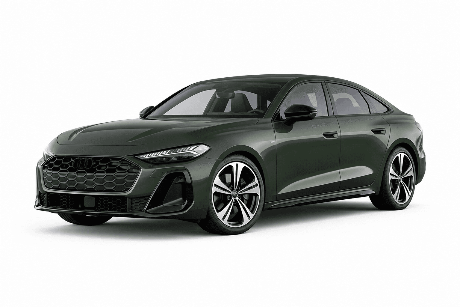 2026 Audi A5 in Radiant Red — lease deal