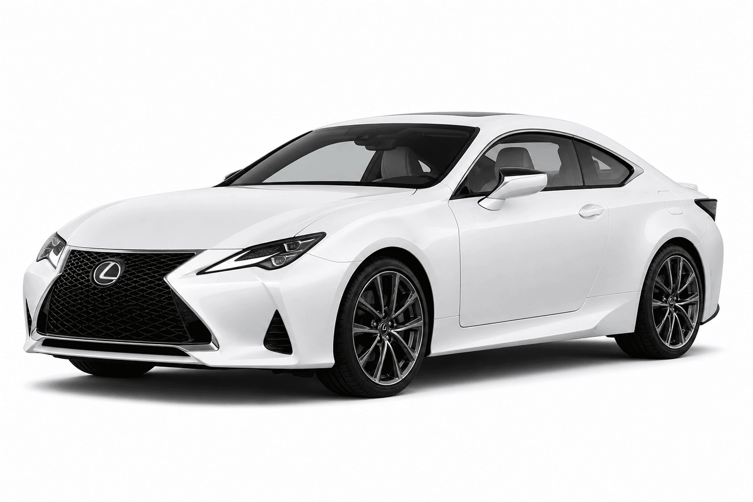2025 Lexus RC 300 in Ruby — lease deal